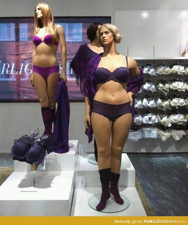 Swedish mannequins have different shaped models