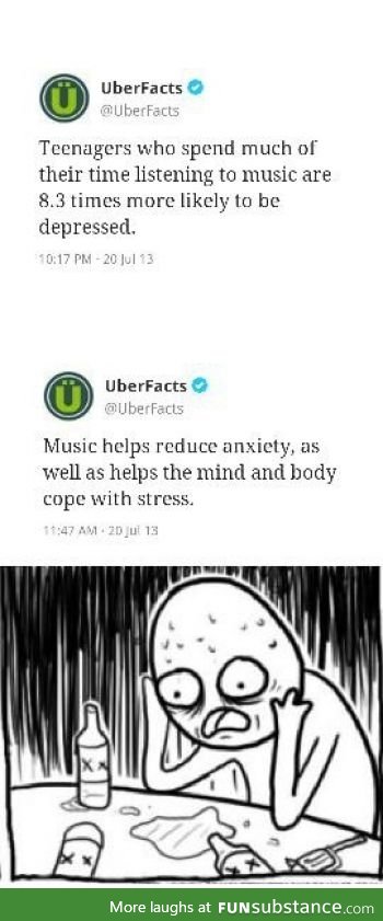 Music facts are confusing