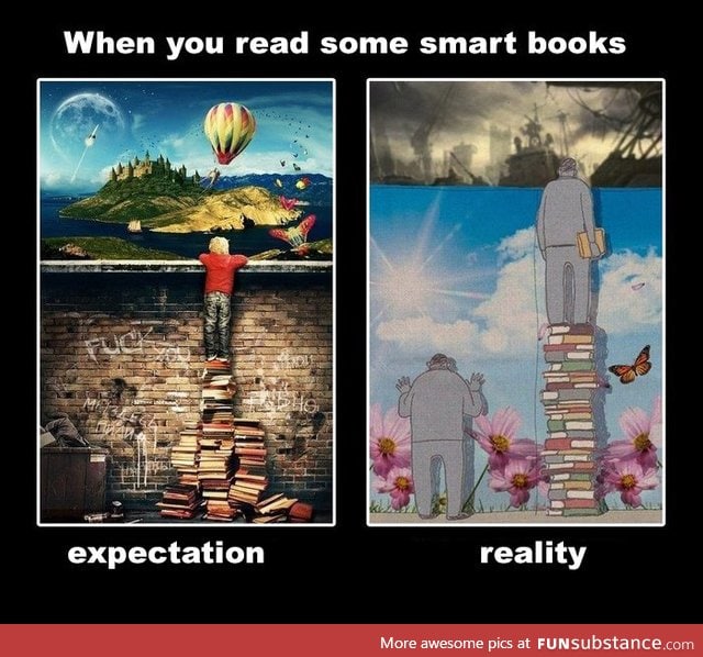 Books: Expectation vs reality