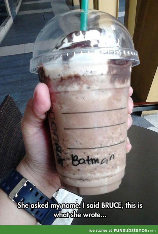 Mean barista, exposing people's secret identities