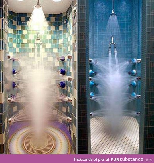 Awesome shower design