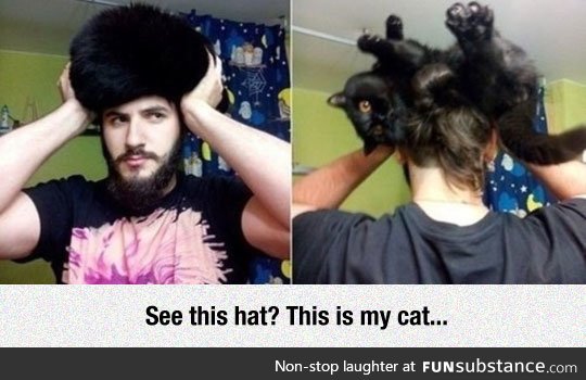 Spoiler alert: It's not a hat