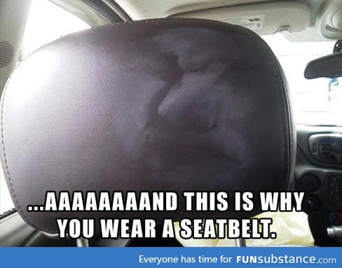 Why you should wear a seat belt