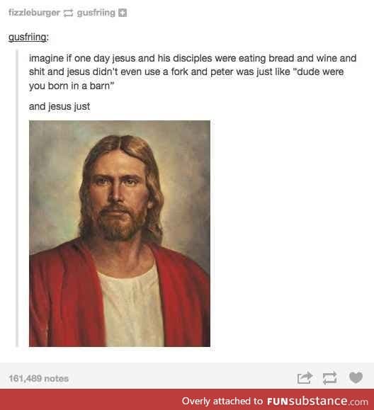 Jesus does not approve.