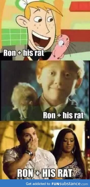 Ron and his rat