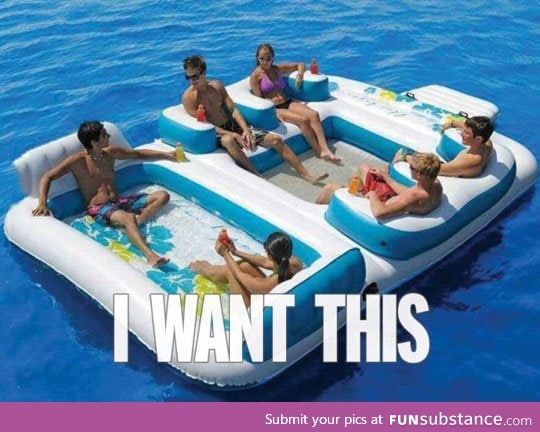 My life needs this flotation device