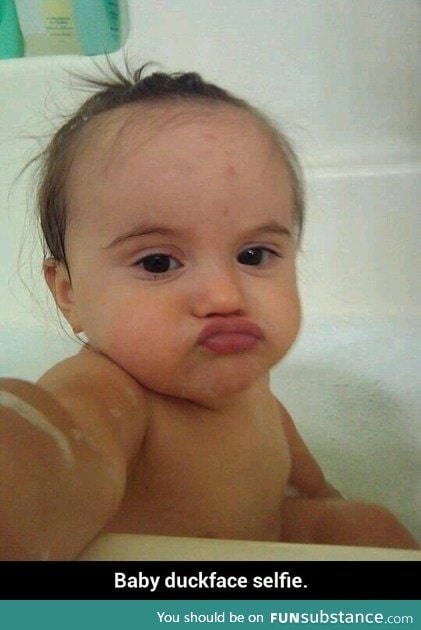 Baby Duck face