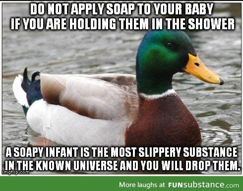A safety tip for new parents, don't learn this one the hard way