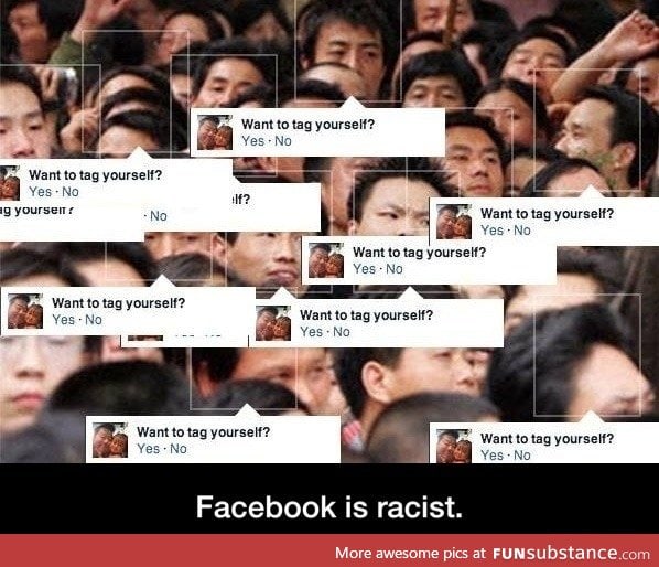 Racist Facebook