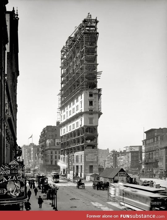 Constructing times square