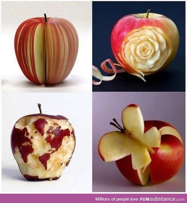 Mind Blowing Apple Art