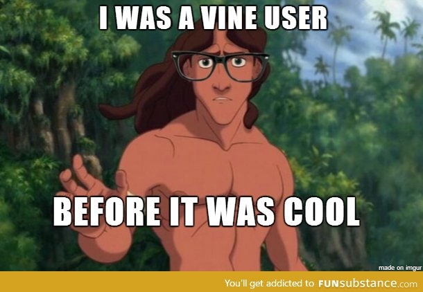 You've all met Hipster Ariel now meet Hipster Tarzan