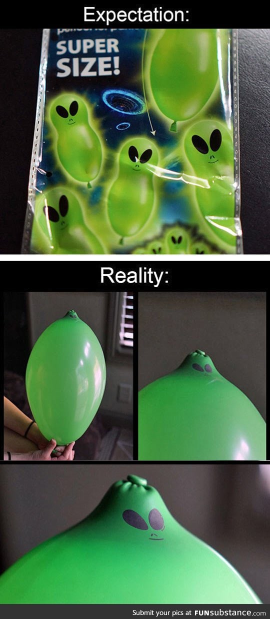Alien balloon