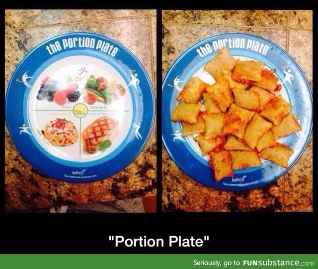 Who needs equal portions?