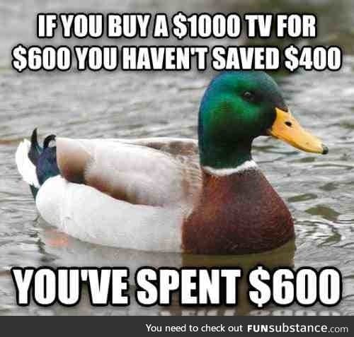 For all the "sale" shoppers out there