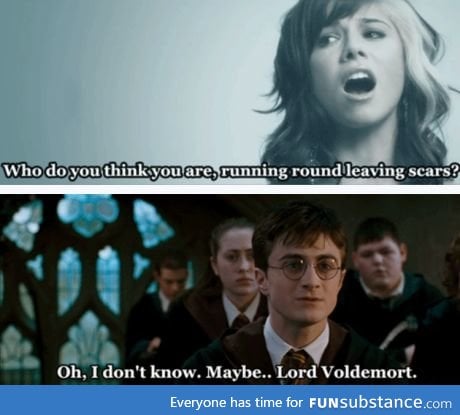 Voldemort would do that... he is so cute ^^