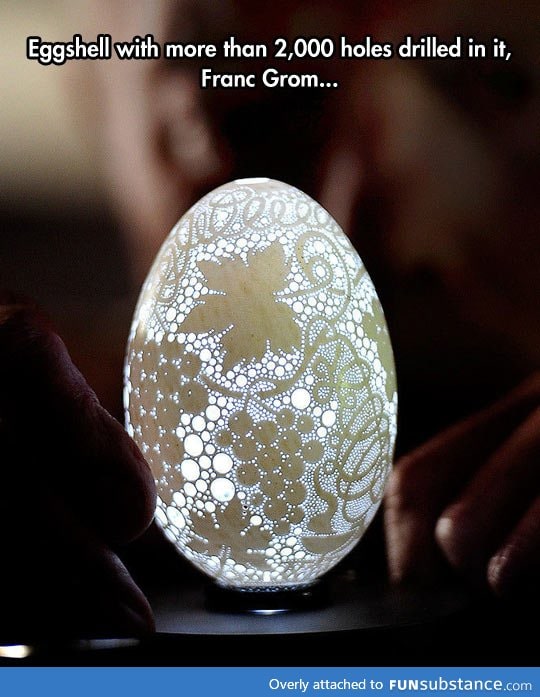 Beautiful eggshell