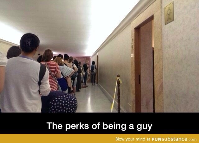 Perks of being a guy