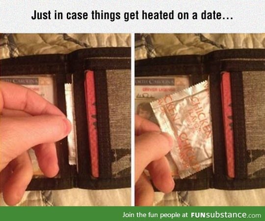 It's nice to be always prepared