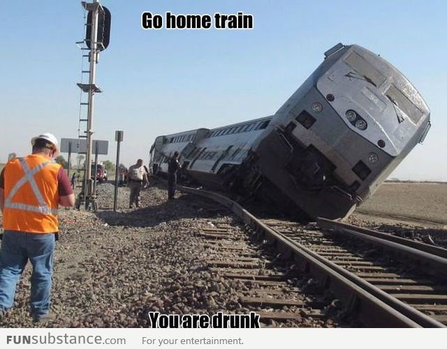 Go Home Train, You're Drunk