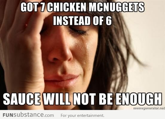 Extra Chicken McNuggets problem