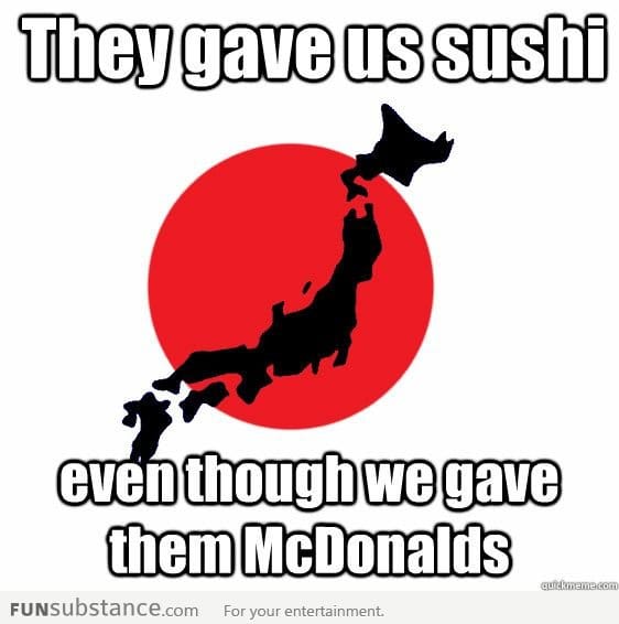 Sushi for McDonalds