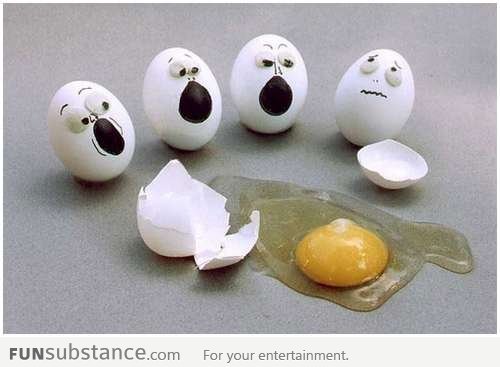Poor egg!