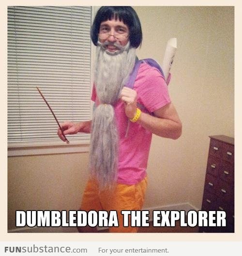 Halloween Costume: Dumbledora The Explorer