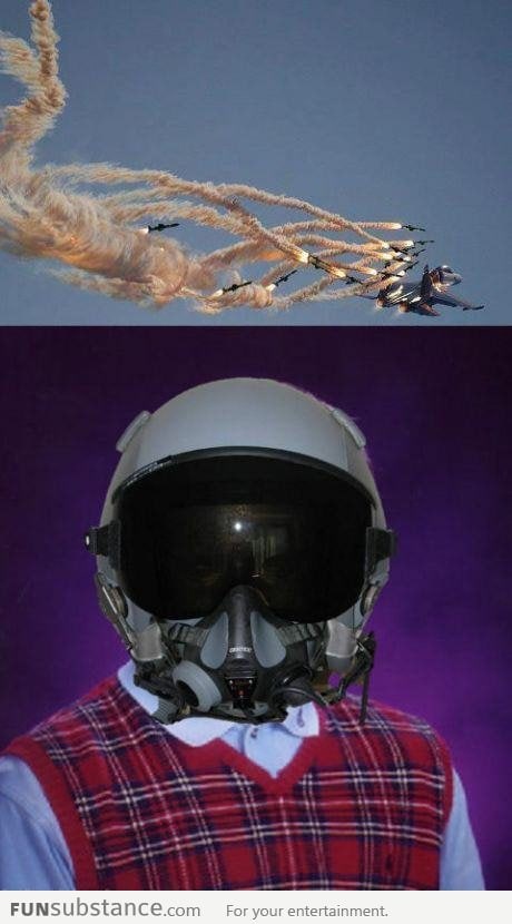 Be an airforce pilot they said. It will be fun they said