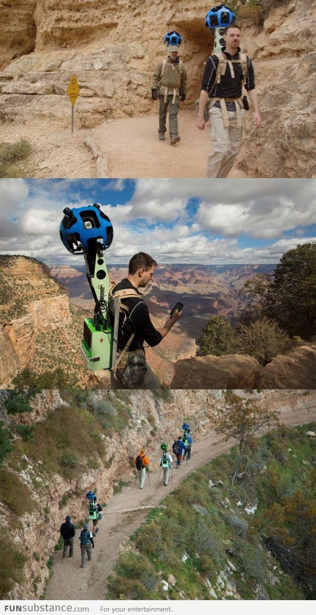 Trekking the Grand Canyon for Google Maps