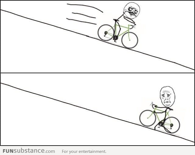 The Sad Reality of Biking