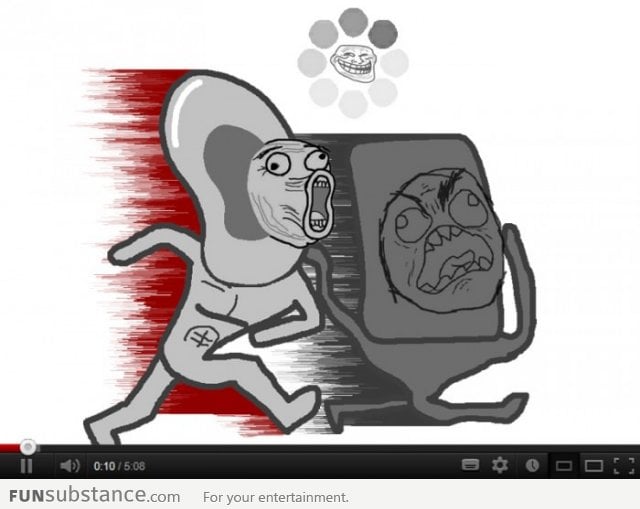 When loading videos on Youtube