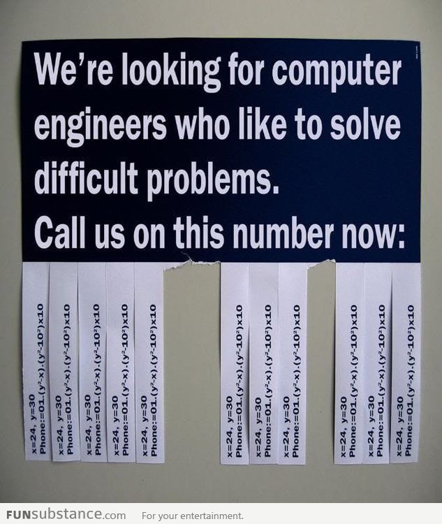 Engineers will relate