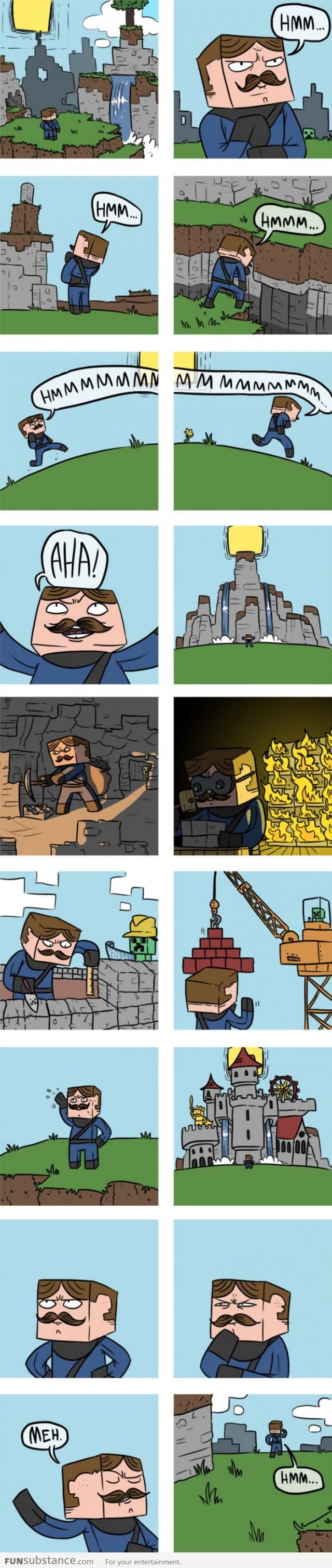 Minecraft logic