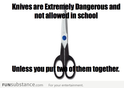 Knives Are Dangerous