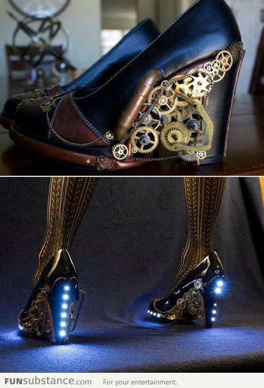 Steampunk Heels