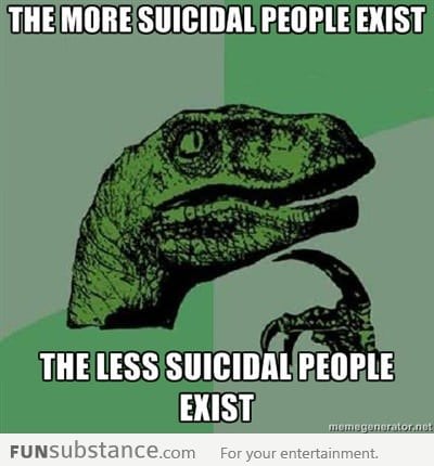 Suicidal people