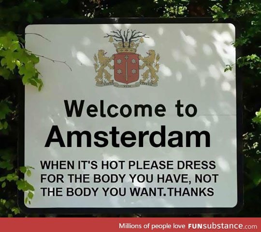 Welcome to amsterdam