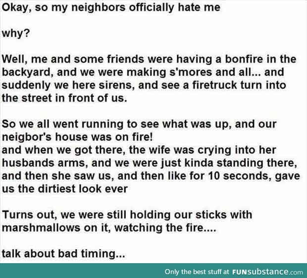 Bad neighbors