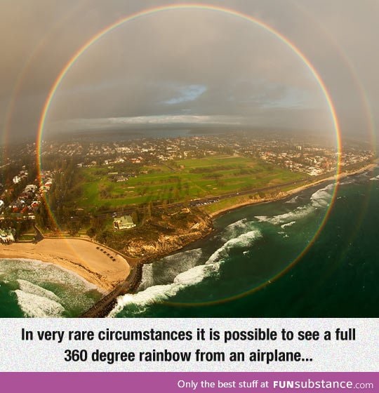 Full circle rainbow