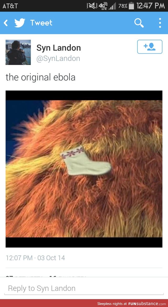 Was Ebola before it was cool