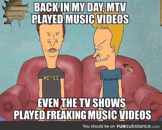 It was the real music television