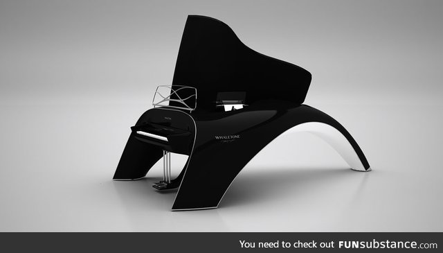 This is the Whaletone grand piano