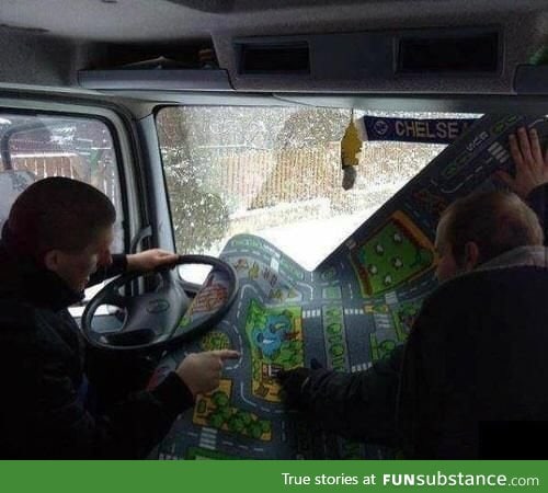 Who needs a GPS when you got map like this