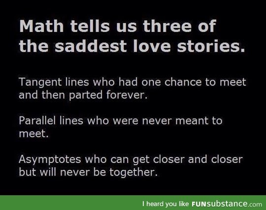Love story in maths