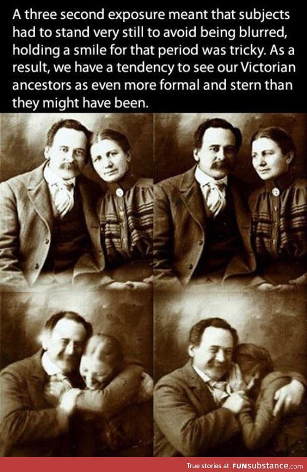 Why old photos don't have smile