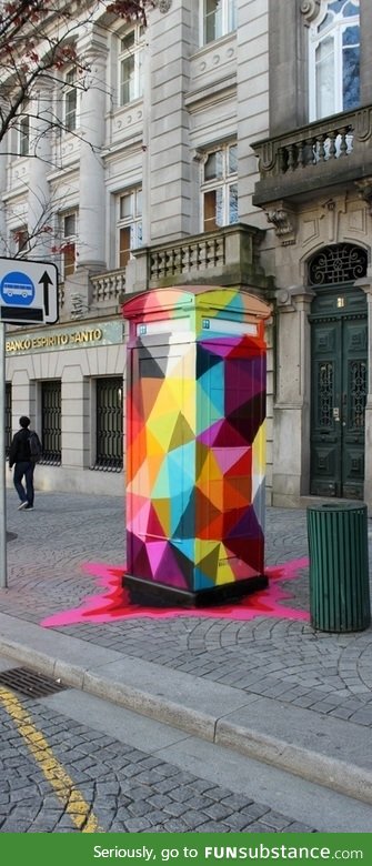 A Portuguese phone booth!