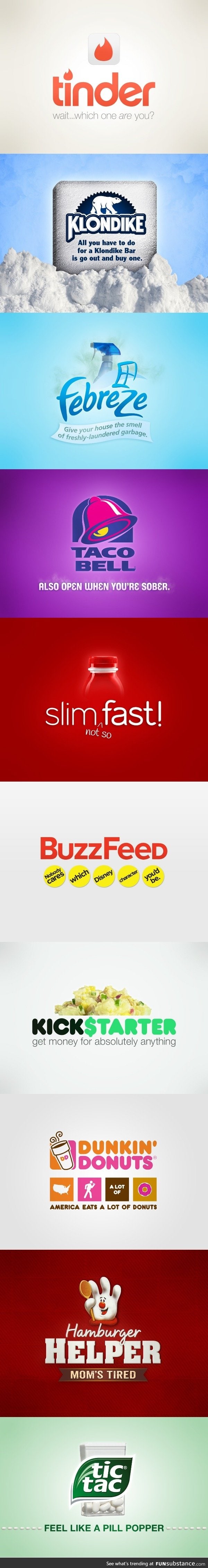 Honest Slogans