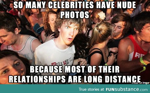 I think I understand celebrities a little more now
