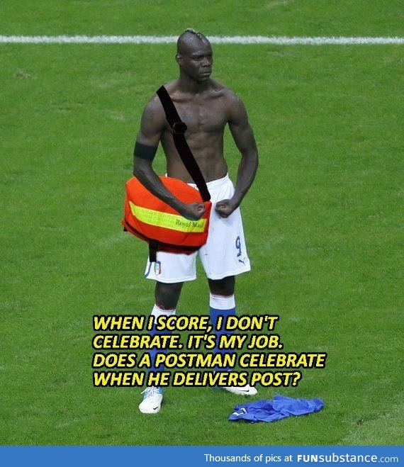 With Balotelli back in the UK, it's time to remember his best quote